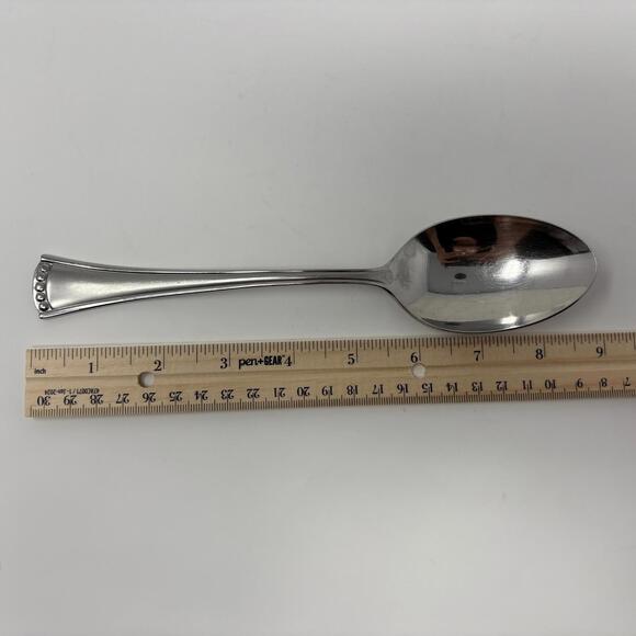 Lenox Butler's Pantry 18/8 Stainless Steel 8 5/8" Serving Spoon - Picture 1 of 6